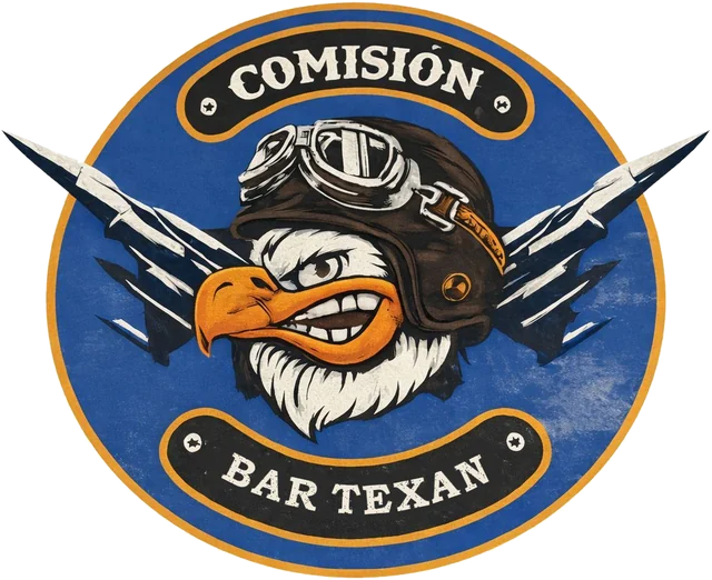 Emblema Comisión Bar Texan